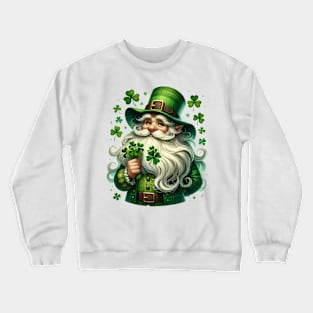 St Patricks Day Leprechaun Crewneck Sweatshirt